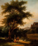 Bergers vid Artemishelgedomen - Claude Lorrain-skolan — vy av konstverket