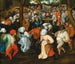 La Danse de la Mariée - Ecole de Pieter Brueghel II — vy av konstverket