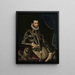 Portrait of Jacopo Boncompagni - Scipione Pulzone — inramlat konstverk på väggen