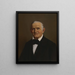 Enseigne Johann Ulrich Sutter 1793-1869 - Sebastian Buff — inramlat konstverk på väggen