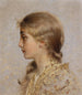 Fille de profil - Sebastian Lucius — vy av konstverket