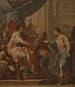 Studie av David och Saul - Sebastiano Conca — vy av konstverket