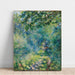 Reproduktion av målningen Sentier dans le bois - Pierre-Auguste Renoir
