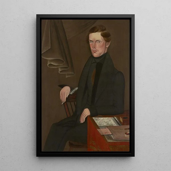 John Aylsworth - Sheldon Peck — inramlat konstverk på väggen