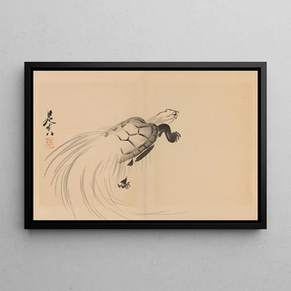 Shibata Zeshin - Zeshin iboku tairyukyo gafu Pl12.webp