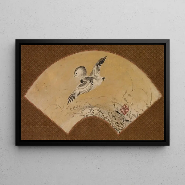 Shikibu Terutada - Duck in Flight.webp