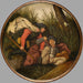 Om blinda leder blinda, faller båda i diket - Pieter Brueghel den Yngre — visat i en interiör