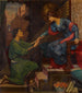 Tristram och Yseult - Sidney Harold Meteyard — vy av konstverket