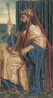 kung Salomo - Simeon Solomon — vy av konstverket