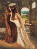 Ruth och Boaz - Simeon Solomon — vy av konstverket