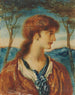 Studie av en ung man - Simeon Solomon — vy av konstverket