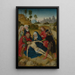 La Lamentation du Christ - Simon Marmion — inramlat konstverk på väggen