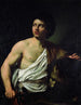 David med Goliaths huvud - Simon Vouet — vy av konstverket