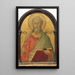 Saint Matthieu - Simone Martini — vy av konstverket