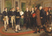La Signature du traité de Gand, veille de Noël - Sir Amédée Forestier — vy av konstverket