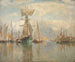 Venise en bateau - Sir David Murray — vy av konstverket