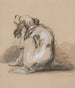 Epagneul King Charles - Sir David Wilkie — vy av konstverket