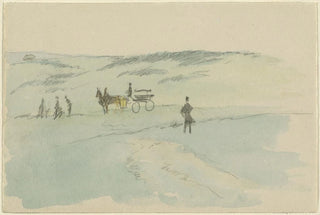 Sir David Wilkie - Landscape with Figures and a Carriage.webp