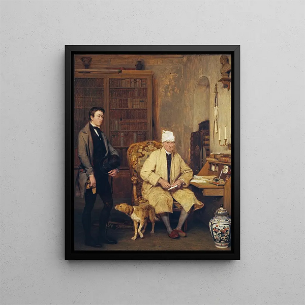Sir David Wilkie - The Letter of Introduction.webp