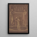 Bain de Vénus - Sir Edward Coley Burne-Jones — inramlat konstverk på väggen
