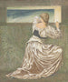 Dorigène de Bretagne väntar på sin makes återkomst - Sir Edward Coley Burne-Jones — vy av konstverket