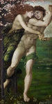 Phyllis och Démophoon - Sir Edward Coley Burne-Jones — vy av konstverket