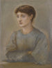 porträtt av Margaret, konstnärens dotter - Sir Edward Coley Burne-Jones — vy av konstverket