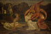 Psyché Receving the Coffret de Proserpine - Sir Edward Coley Burne-Jones — vy av konstverket