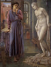 Pygmalion och bilden, La main s’abstient - Sir Edward Coley Burne - Jones — vy av konstverket