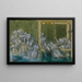 La Cour du Jardin - Sir Edward Coley Burne-Jones — inramlat konstverk på väggen