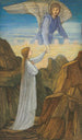 L'Ange Gardien - Sir Edward Coley Burne-Jones — vy av konstverket