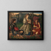 La Chanson d'amour - Sir Edward Coley Burne-Jones — inramlat konstverk på väggen