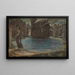 Les Sirènes - Sir Edward Coley Burne-Jones — inramlat konstverk på väggen