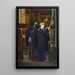 Le Magicien - Sir Edward Coley Burne-Jones — inramlat konstverk på väggen