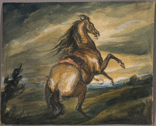 Sir Edwin Henry Landseer - Rearing Horse.webp