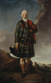Sir Alexander Macdonald Sir Alasdair MacDhmhnaill Shlite 1744-1795 9:e Baronet de Sleat och 1:a Baron Macdonald de Slate - Sir George Chalmers — vy av konstverket