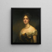 Portrait av Anne Blair Maconochie Welwood de Garvock Lady Meadowbank - Sir Henry Raeburn — inramlat konstverk på väggen