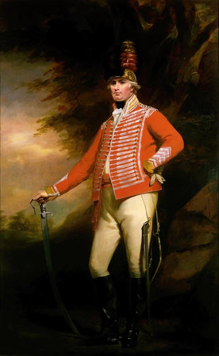 Sir Henry Raeburn - Portrait of Lieutenant Colonel William Shirriff HEICS.webp