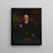 porträtt av M. William Ferguson de Raith - Sir Henry Raeburn — inramlat konstverk på väggen