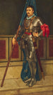 Le Chevalier - Sir James Dromgole Linton — vy av konstverket