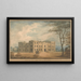 Hyde Hall Hertfordshire Vy i perspektiv - Sir Jeffry Wyatville — inramlat konstverk på väggen