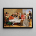Lorenzo och Isabella - Sir John Everett Millais — inramlat konstverk på väggen