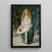 Nina dotter av Frederick Lehmann Esq - Sir John Everett Millais — inramlat konstverk på väggen