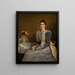 porträtt av Mary Endicott d. 1957 Mme Joseph Chamberlain - Sir John Everett Millais — inramlat konstverk på väggen