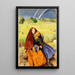 La Fille aveugle - Sir John Everett Millais — inramlat konstverk på väggen
