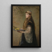 Le Captif - Sir John Everett Millais — inramlat konstverk på väggen
