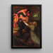 Le sauvetage - Sir John Everett Millais — inramlat konstverk på väggen