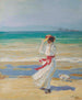 En vindfull dag - Sir John Lavery — vy av konstverket