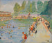 Bains de Chiswick - Sir John Lavery — vy av konstverket