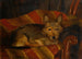 Hund på en stol - Sir John Lavery — vy av konstverket